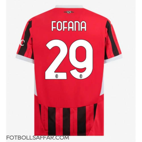 AC Milan Youssouf Fofana #29 Hemmatröja 2024-25 Kortärmad